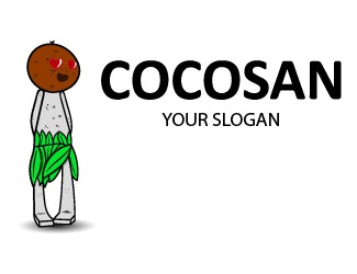 Projekt logo dla firmy COCOSAN | Projektowanie logo